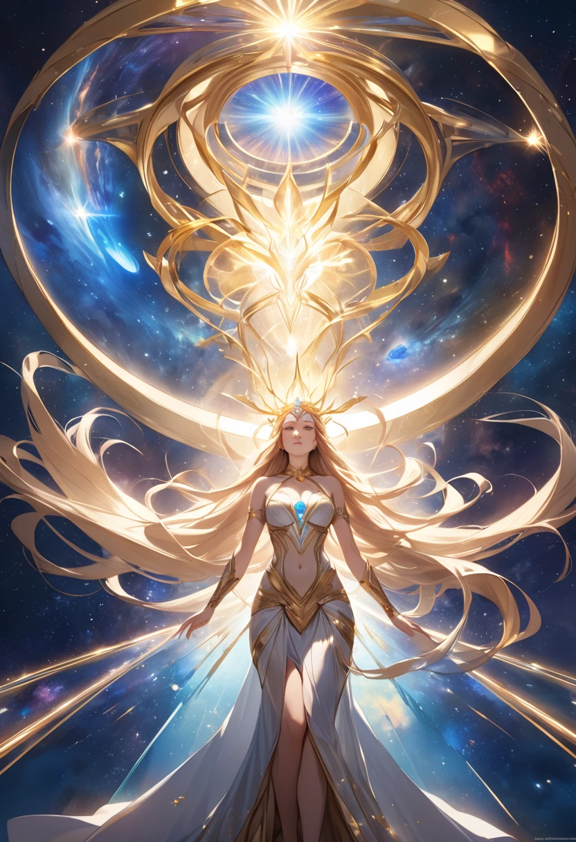 (melhor qualidade,4k,8k,Altas,master part:1.2),ultra-detalhado,(Realistic,fotorrealista,photo-realistic:1.37),Cosmic-Entity,Body full of galaxies,ethereal beauty,Divine Presence,Aura hipnotizante,ser celestial,Embodiment of the universe,cosmic harmony,Poder transcendente,aglomerados estelares,redemoinhos de nebulosas,estrelas brilhantes,brilho estelar,endless galaxies,luz celestial,cosmic energy,cores celestiais,universo pulsante,majestic presence,ethereal glow,Galactic Merger,supernova explosion,intergalactic beauty,Charming Core,Harmonia Celestial,Luminous vibrations,Majestade Interestelar,Cosmic Tapestry,Cosmic Rhythm,Interlaced Dimensions,Galaxies collide,Arte Celestial,Divina Sinfonia,Interplanetary Travel,sussurros de poeira estelar,Astral Connection,Cosmic Dance