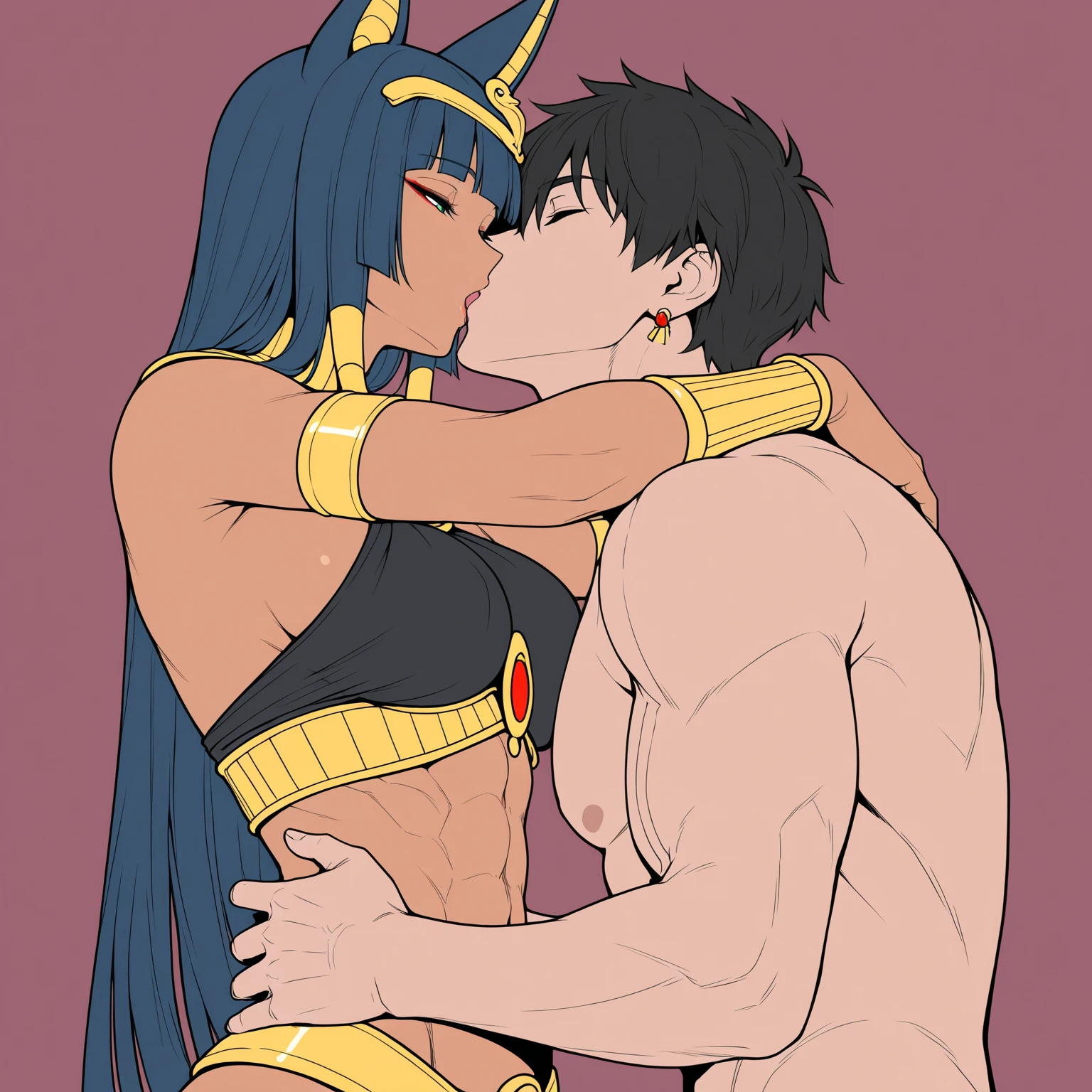 (Masterpiece, Best Quality, Highres:1.2), Detailed, Intricate Details, 4K, 1Girl, (Solo:1.2), jasmine, long hair, black hair, bare shoulders, brown eyes, young adult, jewelry, earrings, perfect face, black maxi dress, stockings, high heels, solo, looking at seductively viewer, blushing intensively, full body shot, standing up sex, updress sex, dick in vagina, in a closet, creampie