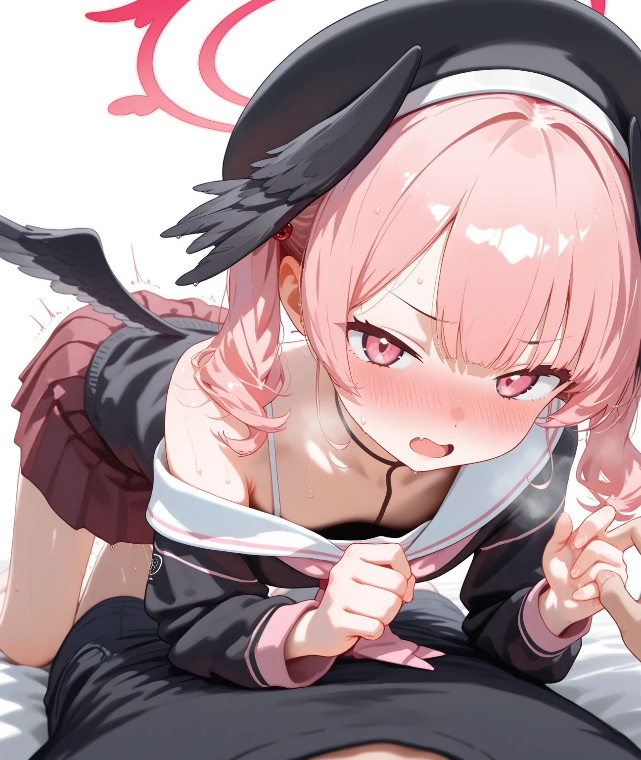 Anime Hentai, Girl with penis genital, Pinken haaren, hat Sex mit Miley Cirus