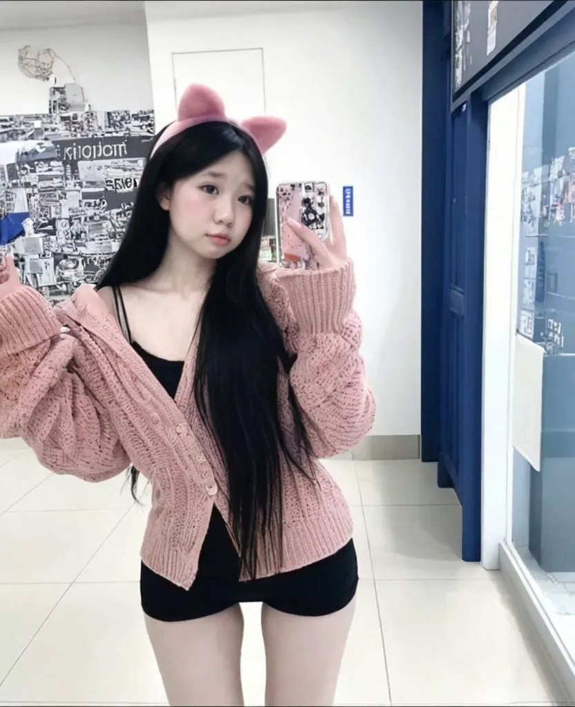 jennie kim no espelho