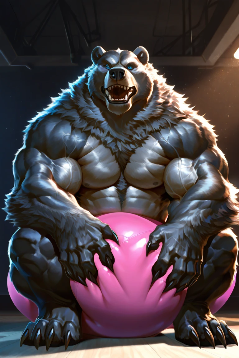 (((solo))),  ((((((feral bear, bear tail, raised tail, spreading legs, realistic fur, standing on all fours)))))), (((((crotch shot, bedroom, huge balls, urethral_bulge, urethral_balls, bumpy cock, hyper equine penis, hyper anal beads urethral insertion, huge anal beads))))), wide hips, legs wide spread, wide shot, close-up, Wide-Angle, masterpiece, high details, high quality, best quality, highres, HD, ((((hyper equine penis))))