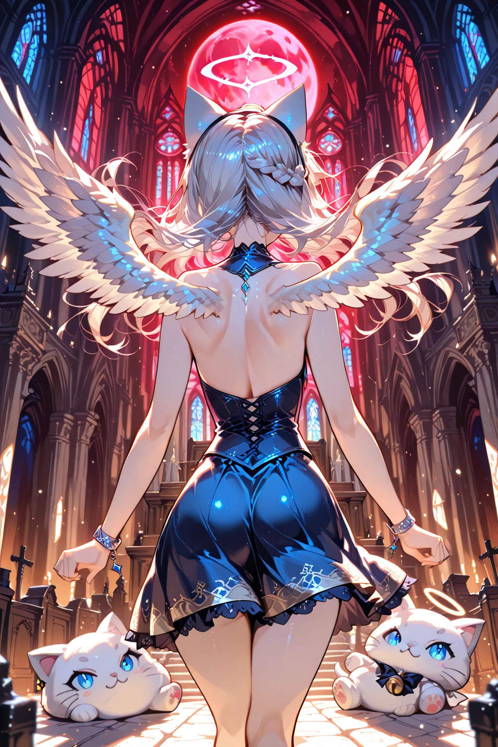 masterpiece, best quality,
1girl, night, Nineveh, meteor shower background, (groin:1.2), (bottomless:1.2), (pasties:1.3), (((squatting with legs spread))), (open chest, entirely white ultra-thin fabric, see-through ancient style robe), (the entire chest is see-through)), ((the tip of the chest is protruding)), (((without panties))), vewing at the camera, spread legs