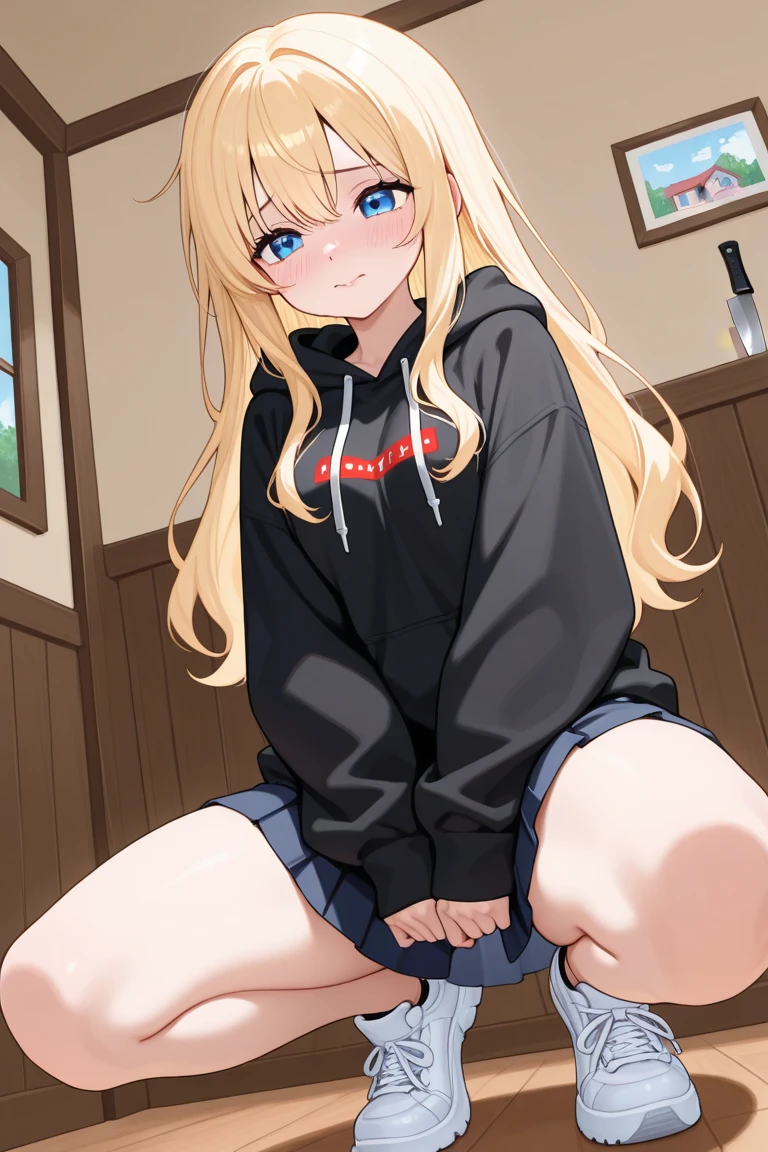 woman, Crotch from below、underwear