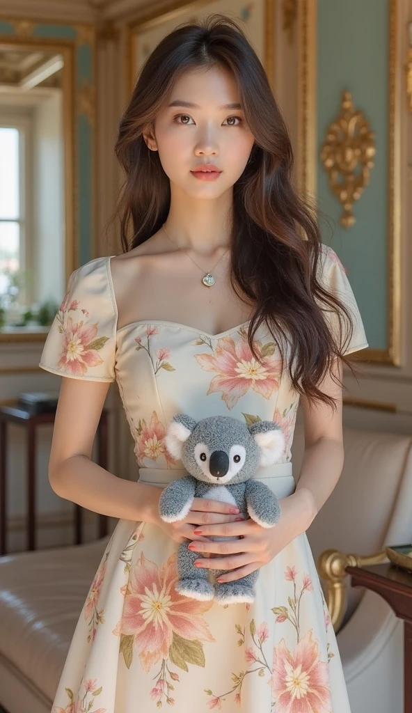 Koala in formal dress