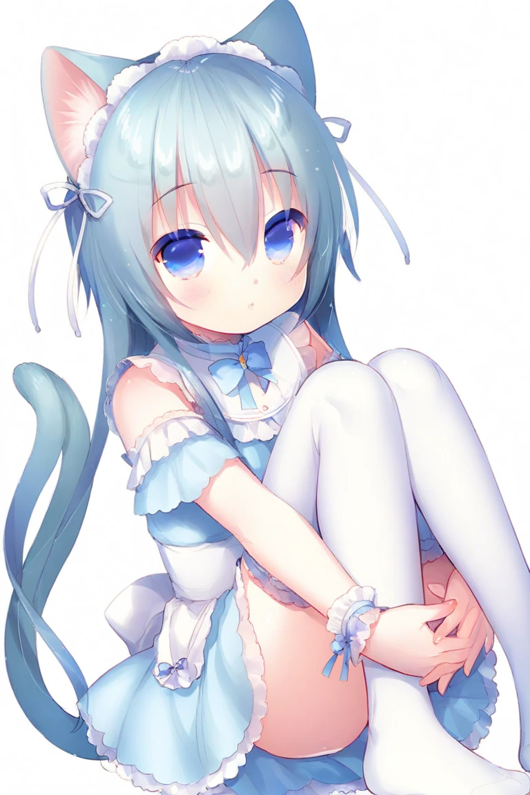 masterpiece, best quality,((loli)),((little girl)),(((kafuu chino))),blue eyes,((blush)), ((tears)), ((shy)),((gag)),((wedding_dress)),((frilled socks)), ((((mary janes)))),((((arms_behind_back)))),((bondage)),((shibari)),clothed_masturbation, rape, about_to_be_raped, pregnancy,