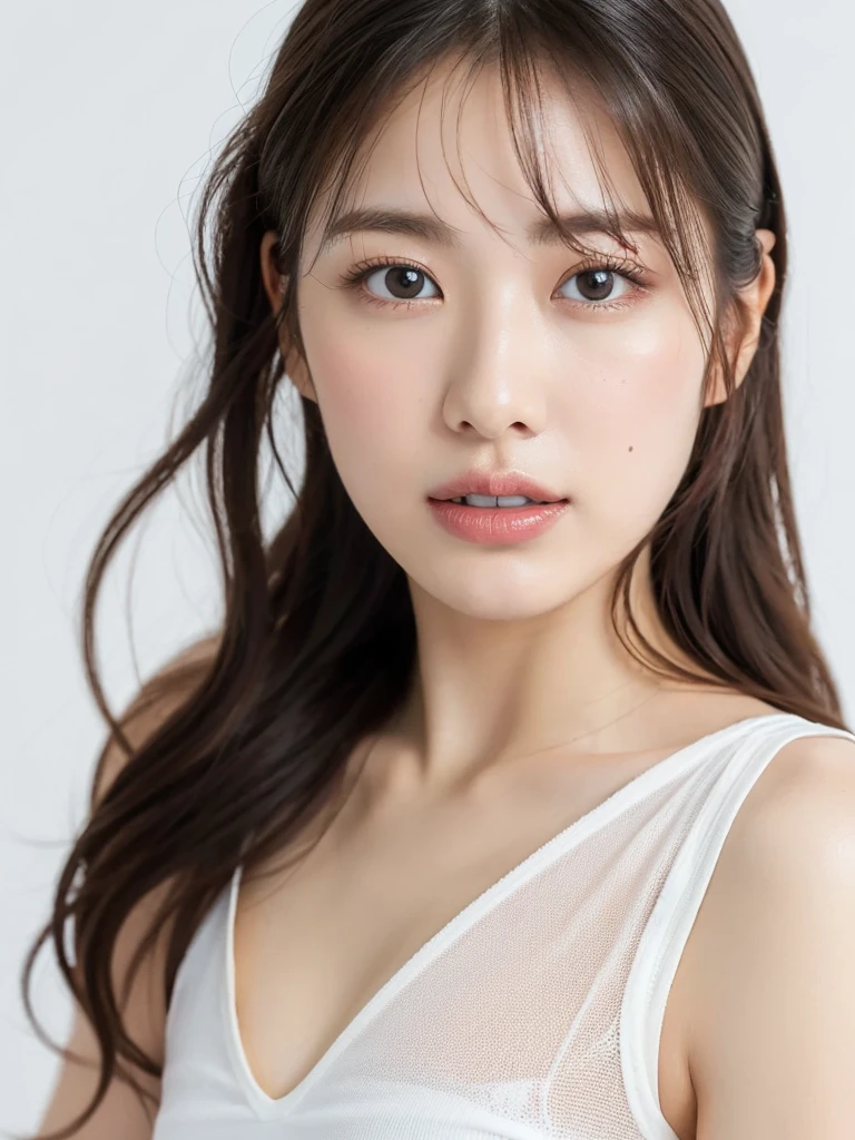 ((best quality)), ((masterpiece)), (detailed), perfect face, Beautiful 36 year old Japanese woman、Angry expression、Upper body image、4K、Ultra-Realistic、Create photo-quality images。