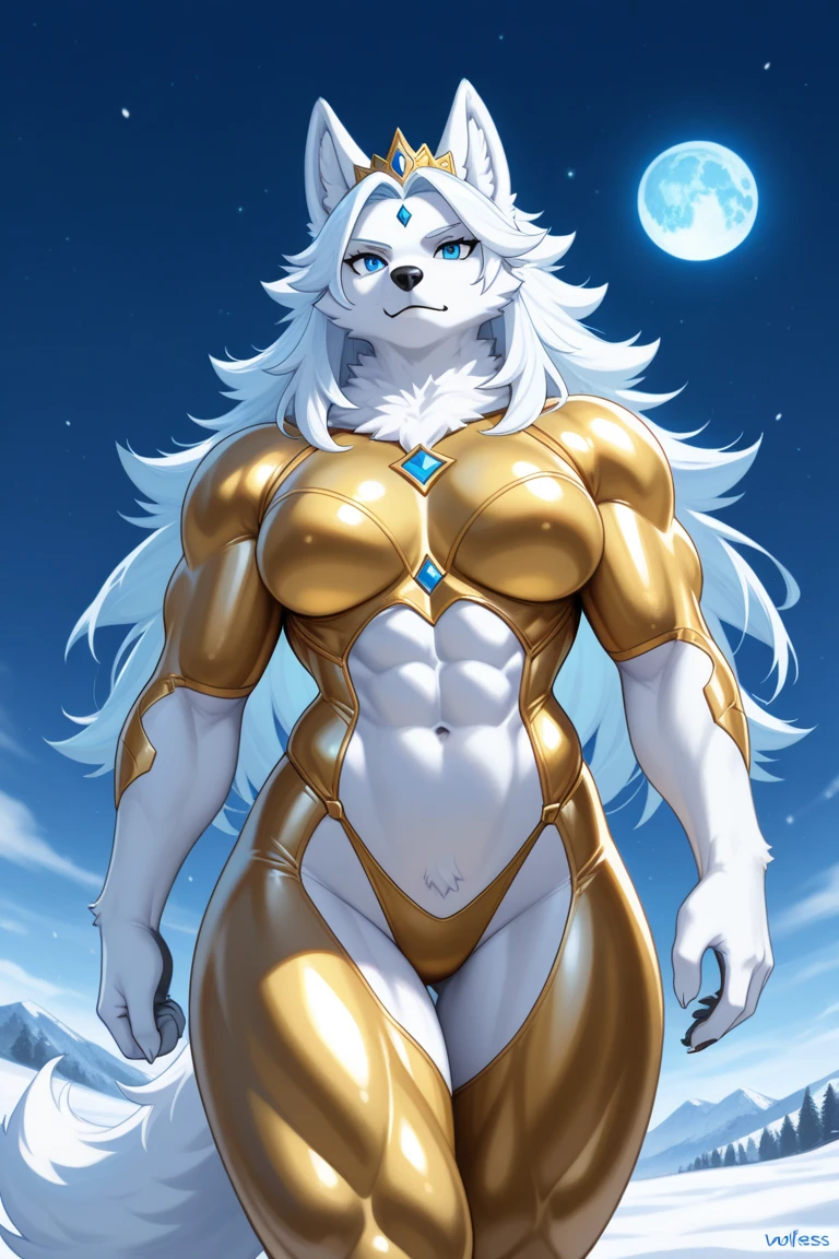 Solo, Anthro, male (((solgaleo, lion, blue sclera, muscular, big pecs, abs, yellow nipples, white fur, black body, black nose, multicolored body, multicolored fur, multicolored mane, white mane, mane, grey pecs, black chest, black abdomen, white arms, white legs, 5 fingers, tail, white tail, yellow tipped tail, markings, orange tipped mane, orange speedo, big bulge))) standing, pokemorph, biped ((focus grey abdomen, focus solgaleo, focus grey chest)) full body, perfect anatomy, by darkgem, by mystikfox61, by glitter trap boy