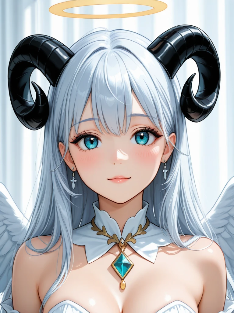 Close-up of a white-haired woman,She has a stunning face,White-haired god,huge ,Epic and beautiful characters,Amazing goddess,Long legs,Grapefruit控,nipple,whole body,Horns on the head,鳞片布满whole body,Wings on the back,Dragon Queen,Dragon Girl,no clothes,上半身no clothes,下半身no clothes,whole body都有鳞片,Grapefruit,Scales covering the body,whole body,Nude girl close-up,whole body裸体,Nudity close-up,whole body,Expose,Expose生殖器,Expose,Expose阴穴,whole body特写,Nude close-up,whole body特写镜头