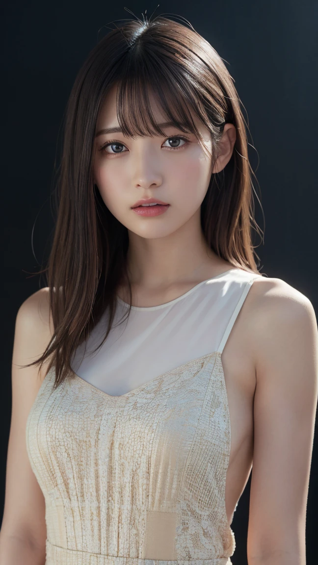 (masterpiece、16k image、high resolution、highest quality)、solo、One Girl、(Japanese Girls' High School Sailor Uniform,perfection)、(Perfect Anatomy,Beautiful body、Healthy Body、Beautiful Skin)、sunny day、Black-haired、ponytail、black eye、On the way home、Small Tits:1.5、School zone、artistic.、Beautiful woman、Beautiful Body、smile、Age 22