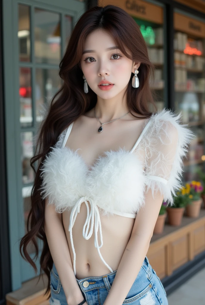 masterpiece、highest quality、cinema、(Detailed both eye)、(cute japanese woman、bangs:1.3)、23 years old、2 girls、elegant、black hair、(auraroid photo:1.4)、(Cat ear、close ~ eye:1.4)、Poland、lingerie