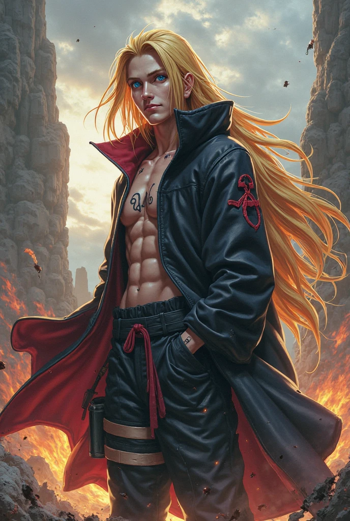 DEIDARA naked
