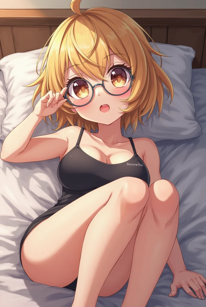 Woman in bikini sitting on bed One Girl、Underwear only、Leopard Print Lingerie、solo、For rest、High Resolution、Absurd