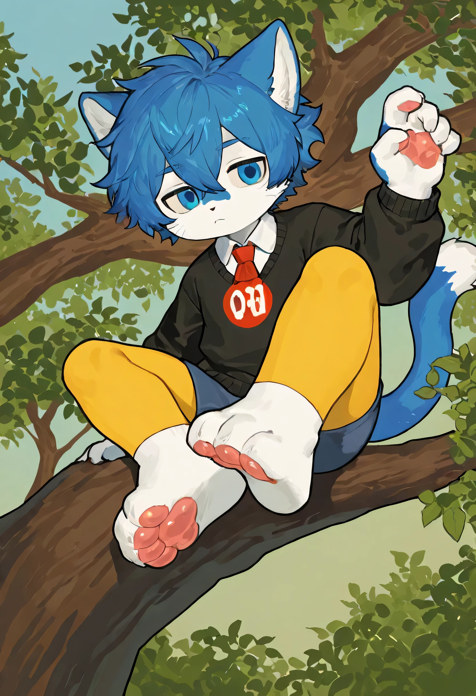 White Dragon,deer ears,Purple rune on abdomen,Glowing eyes,demon,demon契约,Shota,Deep purple eyes,Luminous glasses,Bulge in pants,blush,sweat,Slobber,emaciated,Open your legs,Milk flowing on face,There is milk on,鲨鱼人Shota,open mouth,Stick out your tongue,Scales,Hypnosis,Heart pupil,Thin legs,sweat,Eat popsicles,White Dragon,Collar,Milk on the soles of feet