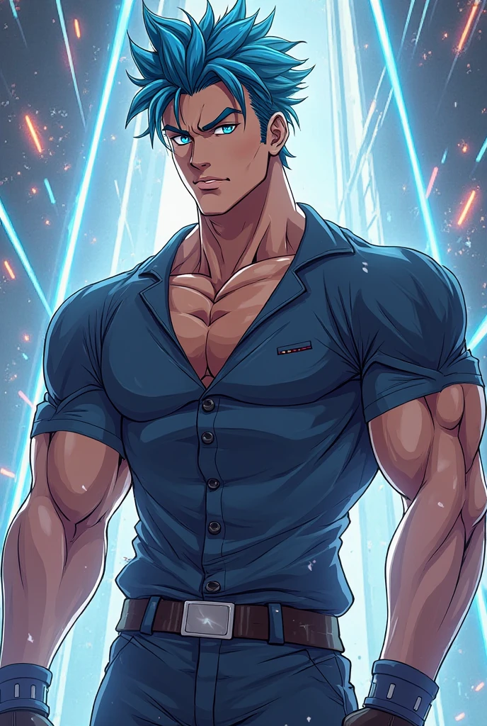 (best quality, masterpiece, Insane Details),Anime style,extremely detailed CG,1boy,slim male,handsome detailed face,solid eyes,detailed hair,contemporary,Morning sunlight,Hand_On_Hip,Jumping,Dramatic Contrast,Long Haircut,