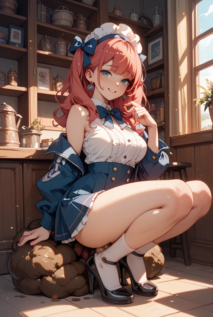 , awas, Navel red, Lower bust, 校服, ‎Classroom, bookbag, llight rays, Glow, upper legs, 鎖骨, Willow waist, (tmasterpiece)Pull him。Raised sexy。Lace suspenders。Wear less clothing，20。"(((Best quality))),(((ultra - detailed))),(((tmasterpiece))),illuminations, 1 sister, lace underwear big breasts, Smile shyly"Whole body diagram