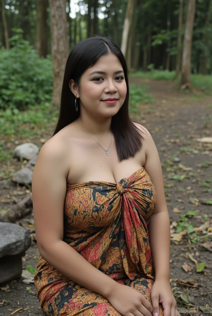 " 2woman, 35 Years Old, Indonesian , Lesbian Scene, Tank Top, big , full body, Curvy body, sharing Passionate hug and eating pussy