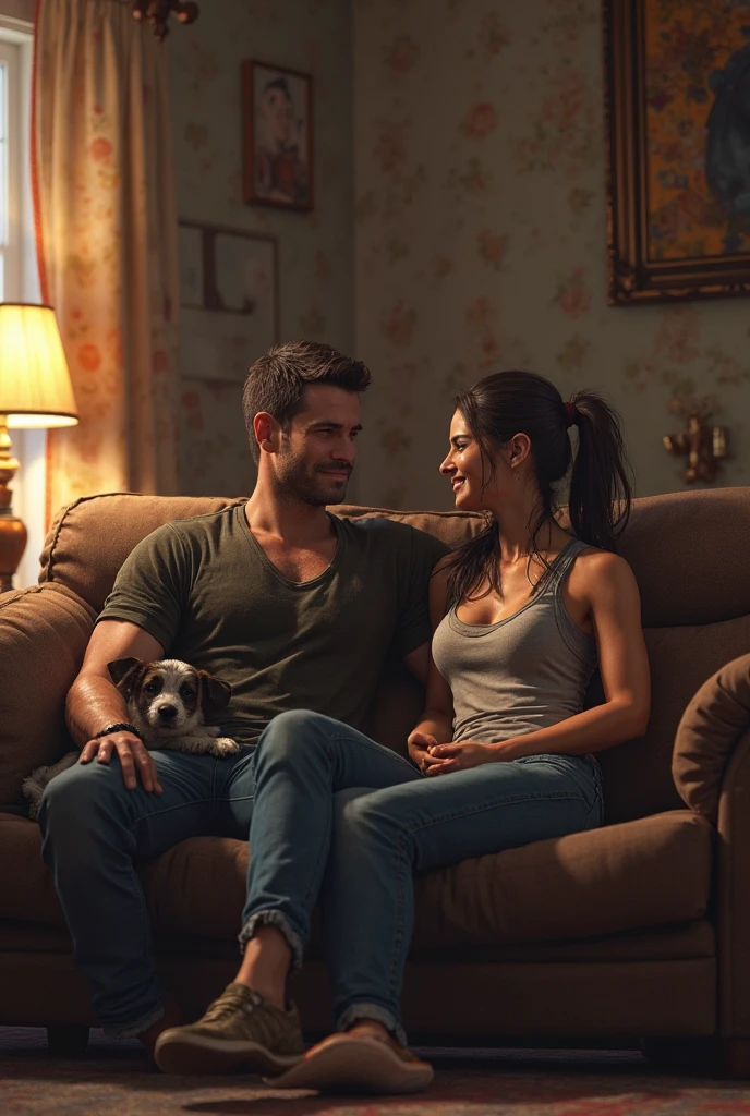 Unreal Engine presents a hyper-realistic montage of humorous moments from a couple's relationship. Witness the chaos as they boldly attempt to cook together, resulting in a kitchen transformed into a battleground of spilled ingredients and misplaced utensils. The laughter and frustration that ensues is a testament to their enduring bond.

Next, observe their adorable yet awkward attempts at dancing joyfully in their living room, their bodies moving in sync but their steps unrefined. Their smiles and giggles fill the room, illustrating the depth of their chemistry and playful personalities. This hyper-realistic scene is meticulously crafted, an 8K masterpiece that showcases
