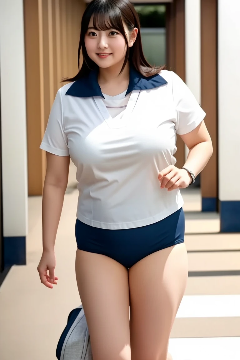 1woman,fullbody,(masterpiece:1.5),photo-realistic,16k,(beautiful 40s japanese plump lady:1.4),(crowded school gym:1.6),(volleyball uniform:1.6),(sneakers:1.5),(handing on wetting crotch with both hands:1.6),(whimpering:1.6),(panicking:1.6),(crying:1.6),(wetting:1.7),(dripping pee:1.4),brown straight medium hair,black eyes,makeup,lipstick,eyeliner,mascara,eyeshadow