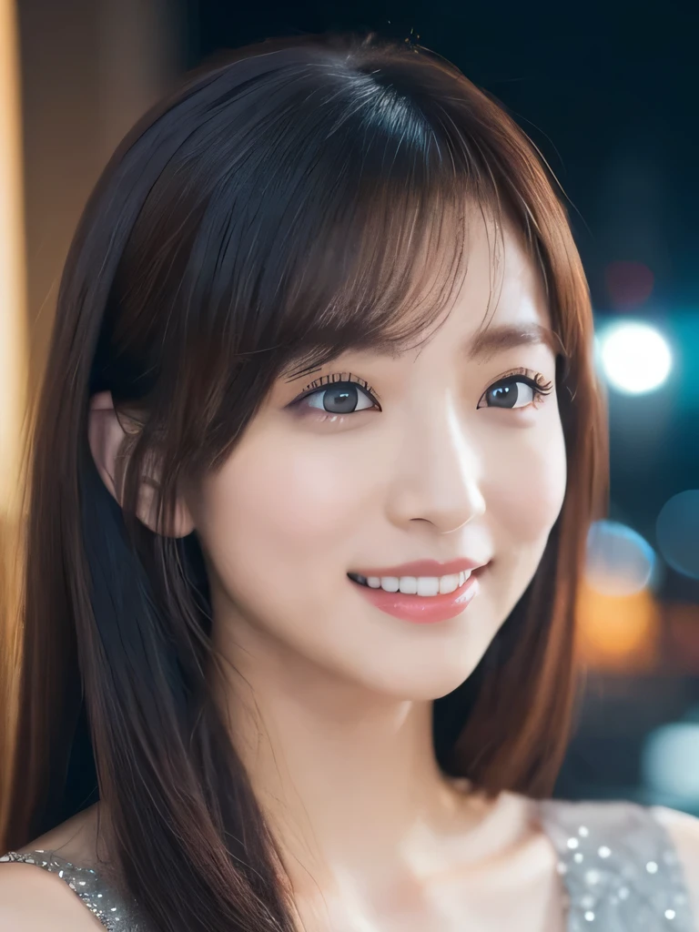 ((top-quality、8K、masterpiece:1.3))、1girl in、Slim Abs Beauty:1.3、(Hairstyles Brown Hair Shortcuts、Colossal tits:1.2)、doress:1.1、Super fine face、Delicat eyes、二重まぶた、A smile、Home、Raw photo、Tank Tops、tits out、Sharp Eyebrows、japanes、cleavage of the breast、Slender beauty、Colossal tits、Sex slaves