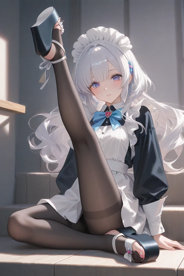 White panty hose