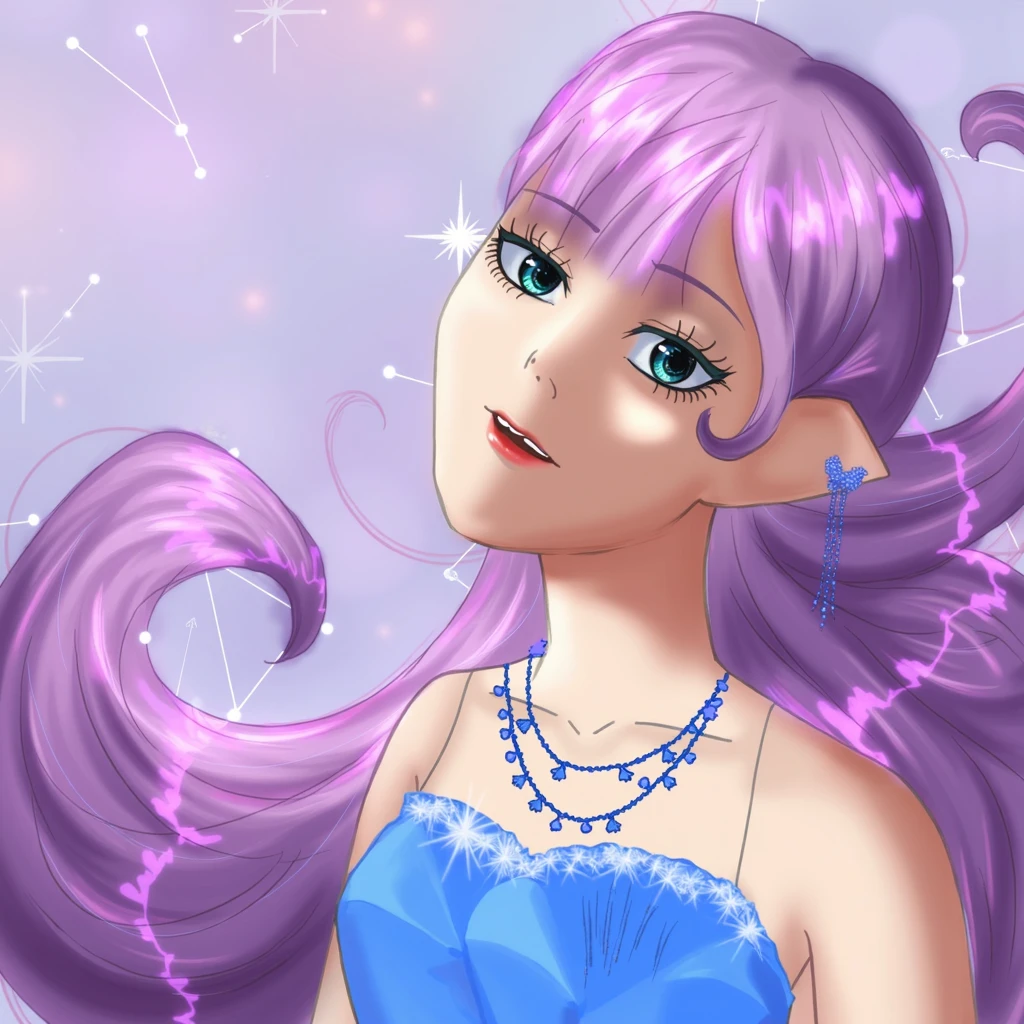a close up of a doll with a pink dress and a purple hat, glamourous cosplay, ornate cosplay, anime character; full body art, elegant glamourous cosplay, aesthetic!!!!!! female genie, the sailor moon. beautiful, anime barbie doll, princess intergalactica, angelic pretty, 🌺 cgsociety, inspired by Sailor Moon, ((a beautiful fantasy empress))