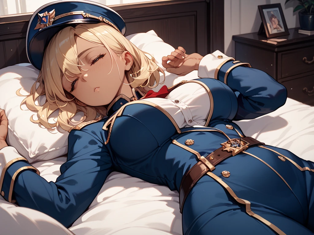 BREAK Perfect Anatomy、(High resolution:1.2)、Incredible illustrations、(Cute illustrations:1.2)、(nsfw)(cinematic angle,ceiling,solo focus,)
(Beautiful background(sleeper train suite interior))
1girl((male focus,tom girl)(a girl, 1.7meters, 45kg,,dark skin:1.6,green eyes,silver hair,hair over one eye,long french braid,lipstick:1.2)(light smile)(netorare、on the bed)
(tyrolean hat,rail road man's coat,Vest jacket with lines,silk sexy lingerie,lace up stockings,slacks,workman's boots)(half undressed:1.4)