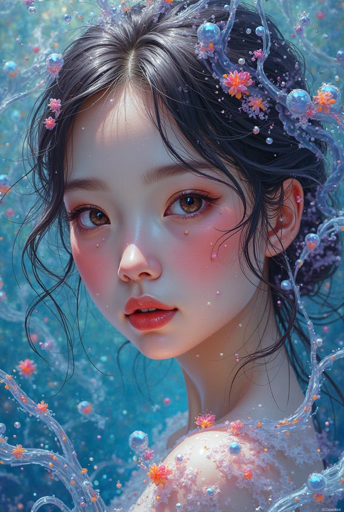 RAW photo, picture, masterpiece, best quality, insane details, 8k, 16k
, bokeh
, cinematic light, perfect lighting
, 1girl, 18yo, Japanese, chitanda_eru
, blank background
, fractal, zentangle
, pastel colored
, (crystal, crystal flower, crystal bubbles, transparent, resin:1.4)
, Colorsplash, <lora:SDXLPaintSplash:1>