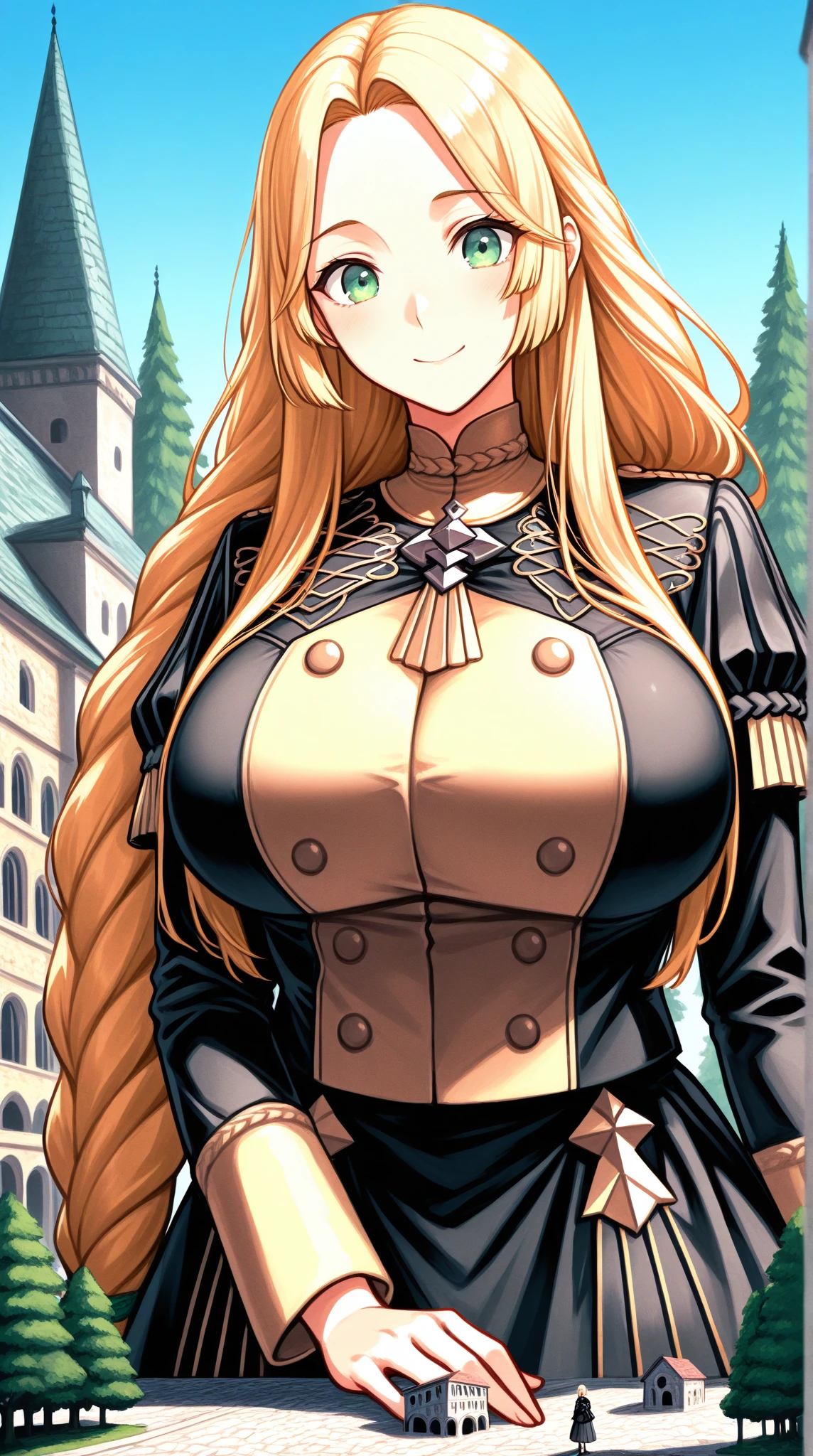 master piece, high quality,
perfect human structure, perfect hand structure, perfect finger structure,
1girl, solo,
perfect body, large breasts,
blond hair, long hair,
blue eyes, looking at viewer,
black kimono, breasts cleavage,
ring necklace
one hand on hip,
cowboy shot,
out door, (huge-tits:1.6), Erect nipples, exposed breasts