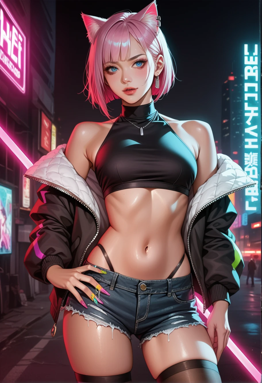 Replace clothes with bikinis