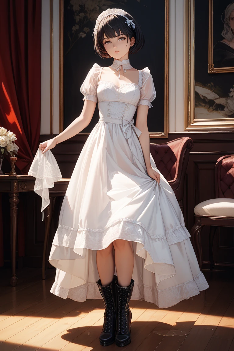 ((​masterpiece)), (top-quality), (detaileds),4K resolution. 1girl in,foco nítido、a blond,Princess Cut,odd eye,Older sister,diet,long,Red Rosa,tiarra,Black Dress,curlyhair,small tit,small tits,Cool,Rose Dress,embroideries,oriental,A sexy,Sareme,milkyway、small nose,narrow nose and small nose,,,,,,,,,,,,,,,,,,High small nose,small nostrils,see -through,Full body like,oblique,1girl in,Golden hair color,Light hair color,Beige hair color,Rosa,Red Rose,Rosa,Red Rose,Rose Dress,weddingdress
