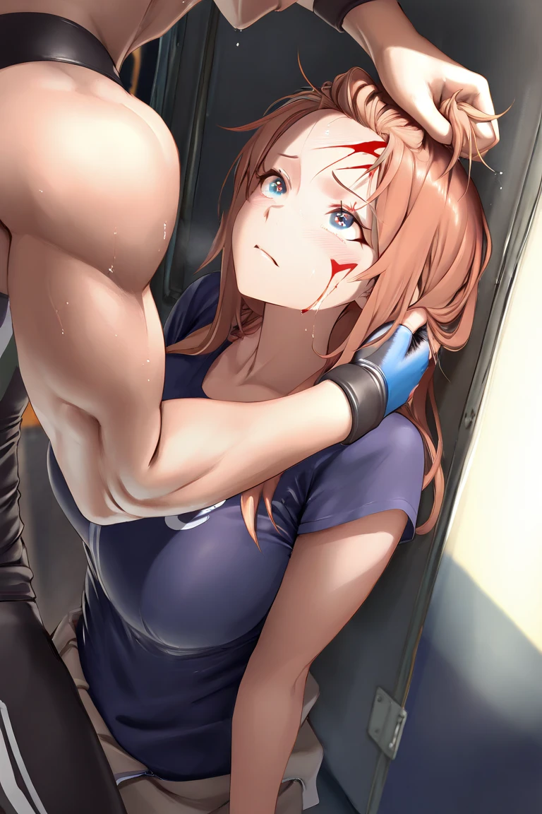 (illustratio), (high resolution), (8K), (highly detailed), (The best illustrations), (top-quality), (masterpiece)、(((Orange hair))), blue eyes, teen girl, 1girl, blush, small girl, (perfect anatomy) ((adorable girl)), Orange hair, Juicy ass, Perfect mouth, lifeless face, Perfect nose, Embarrassed eyes, perfect breasts, medium breasts, perfect arms, perfect legs, distress, Perfect anatomy, 1girl, (masterpiece, best quality), fair skin, redhead hair, waifu freckles, (messy hair) (((diminutive waist))) looking at viewer, (((tokyo-3 middle school girls uniform))) ass, miniskirt, miniskirt, (solo), thick thighs, ((white cotton panties)) ((panties showing)) ((cameltoe)) ((large man strangling her)) (1 man) , ((pov_strangling)) ,1girl,1boy,(pov:1.2),huge breasts,solo focus,open mouth,blush, ((pov hands)) (hands pov) ((strangling)) ((laying on her back)) ((strangling sex)) (pov asphyxiation) Freckles, ((wet panties)) mouth open, ((asleep)) ((side pov)) (lifeless eyes) (emotionless) ((looking at viewer)) (empty eyes) ((in metal container)) ((stuck in metal box)) ((black garbage bags)) ((screaming)) ((mouth wide open))