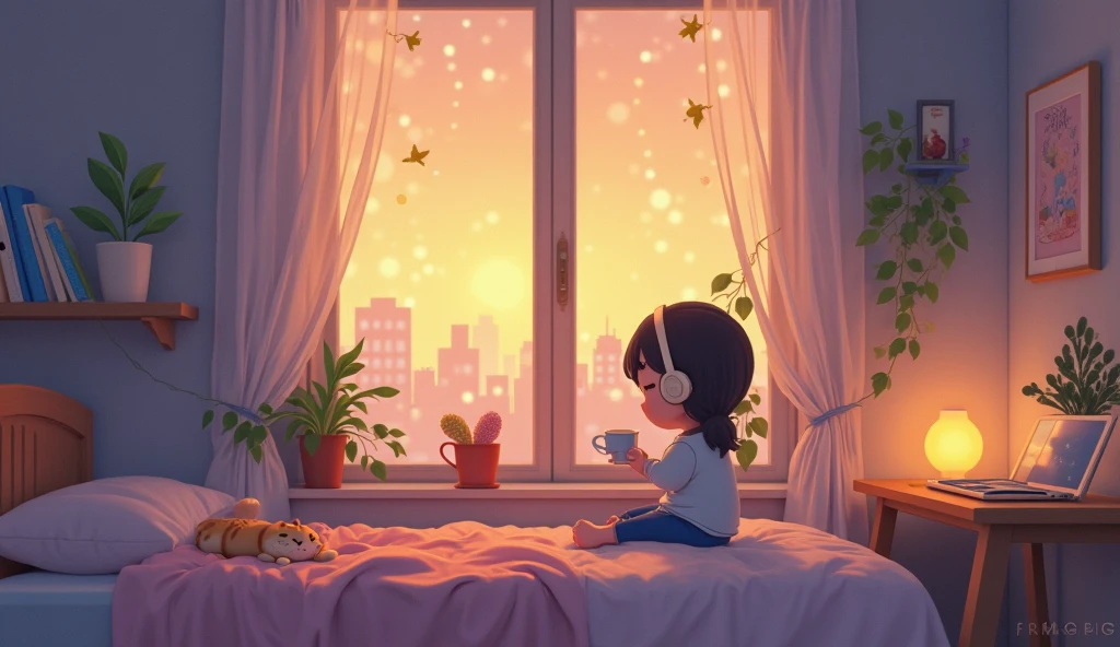 Create a image for my youtube channel for playing lofi song