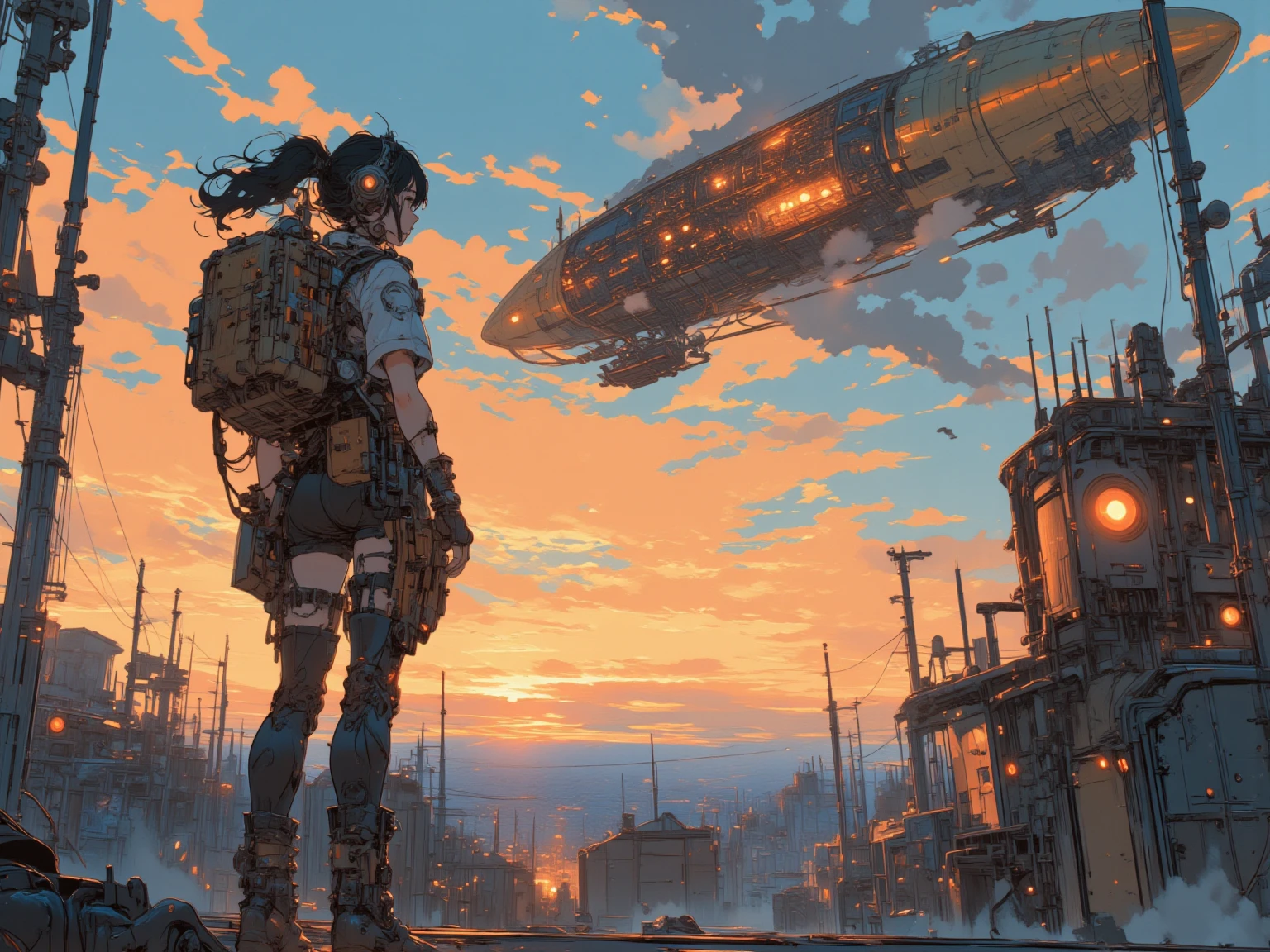 1girl lying in mechanical ruins, all over, wire hair, wire, microchip, precision gear, precision parts, fine details, masterpiece, best quality, 8K wallpaper, CG, punk, ultra-futuristic technology, sci-fi, surreal, 3D, octane rendering