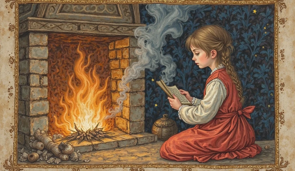 Arafed blonde girl holding a bible and smiling while standing against wooden cabin living room background, (cozy atmosphere), (subtle lighting), bright stone fireplace fire, lionskin rug, holding a book, holding bible, holding bible, young and beautiful girl, village girl reading a book, girl with braids, reading new book, reading a book, holding notebook, book in hand, cute young girl, standing girl, young girl,