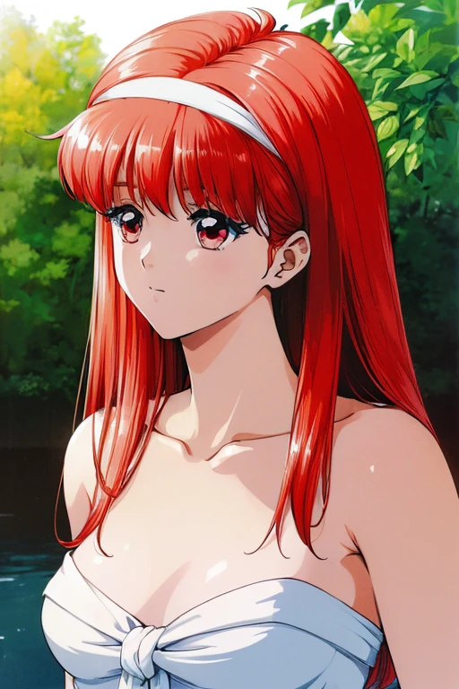 a naked woman walking at Woodstock, flower crown detailed, Art Brenner, 1 9 6 0 s, a colorized photo, portrait, post orgasm face, redhead, ((very hairy pubic hair)), ((body hair and eyebrows match hair)), NSFW, nudity,