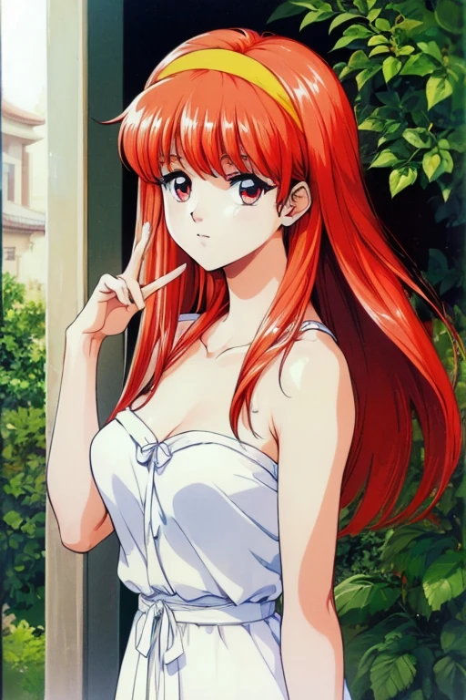 masterpiece, best quality, forest, 1girl, solo,
Amia,Smiling、The bust is large、Sexy pose