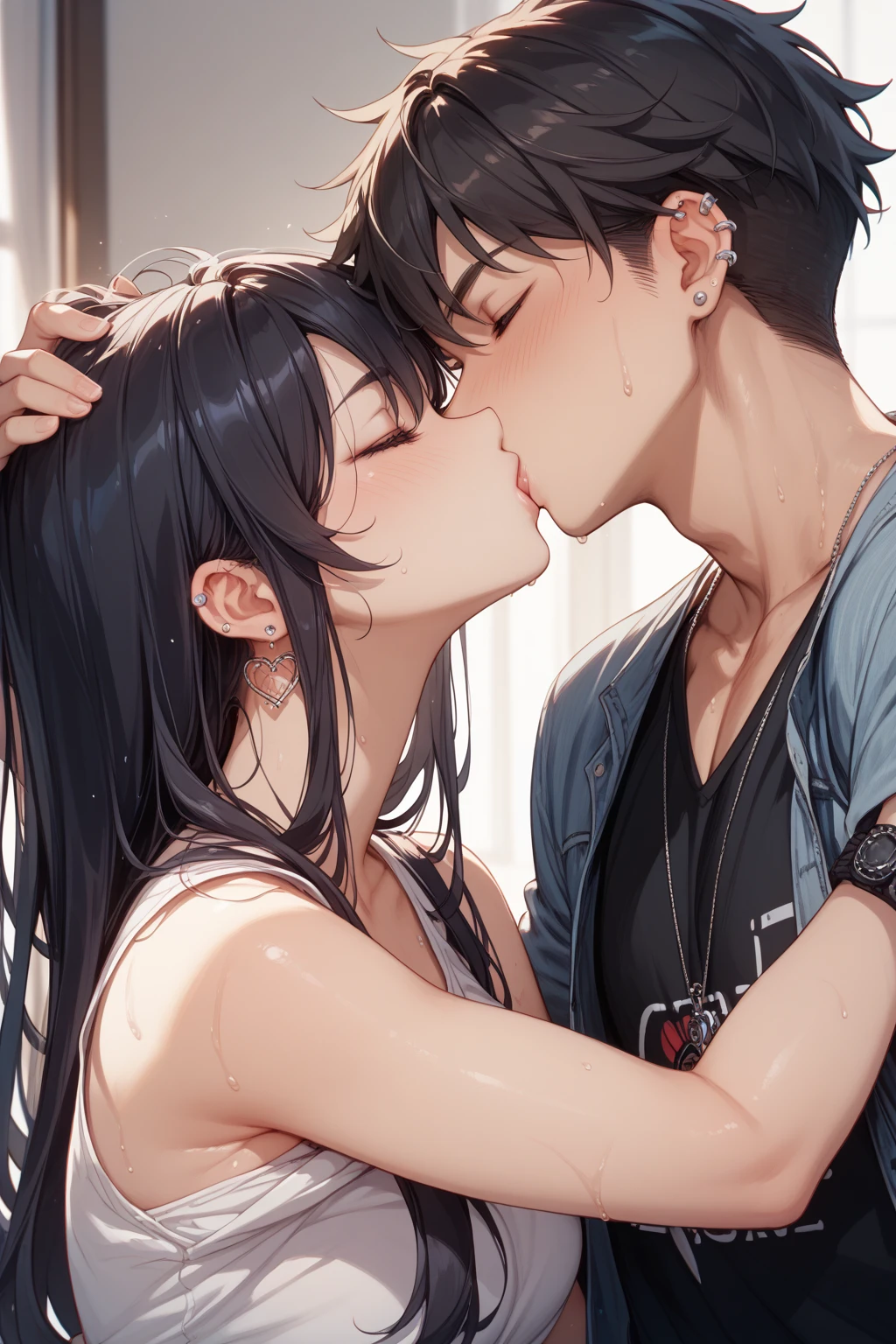 horny men、woman、embarrassing、