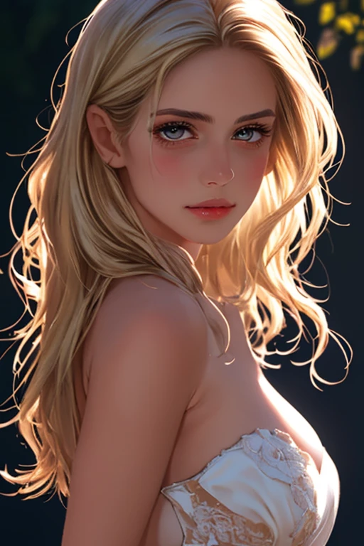 (Sci-fi fantasy), (masterpiece), (1 beautiful alice),Resident Evil universe, (Professional Oil Painting) (highest quality), (8k resolution), (1 beautiful girl),Slender figure,Small breasts,(Deep Shadow), (an ominous), Award-winning photo, highest quality, masterpiece, Upper Body, woman, Windblown blonde hair, Emerald Eyes, Jeremy Lipking's modern burgundy strapless dress, Antonio J.. Manzanedo, By Lee Jeffries Nikon d850 film stock photos 4 Kodak portra 400 camera f1.6 Lenses、Rich colors、Ultra-realistic and realistic texture、Dramatic lighting、Unreal Engine、Cinestill 800, a hot topic on Artstation, Fisheye Lens,