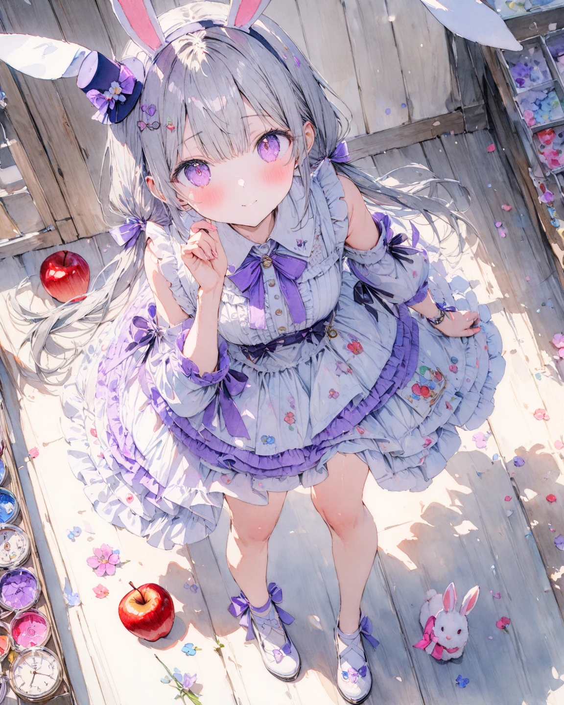 anime girl with a stuffed animal in a suitcase with other stuffed animals, Splash art anime Loli, Loli, decora inspired illustrations, chiaki nanami from danganronpa, digital art from danganronpa, Best anime 4k konachan wallpaper, lollipop, Detailed fanart, by Kamagurka, An anime cover, with a cute toad