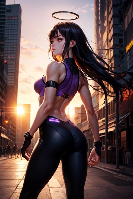 ((Melhor Qualidade, 8K, Obra-Prima: 1.3)), (Arte Fractal: 1.3), ((Um Juri Han em linha com Street Fighter 6 oficial, doing the game's opening action)), Cabelo rosa curto e brilhante, (Juri Han vestindo um traje de Street Fighter 6), European French, supermodel_body e rosto, 30 anos, maduro, rosto detalhado, textura de pele detalhada, rosto angular, (olhos longos: 1.2, olhos grandes, Obvious eyelids, long eyeslasheemale expression, confident expression, pernas longas, perfect body proportions, mid chest, (corpo fitness, with obvious muscles), unhas rosas, perfect facial features, symmetrical face, ponte nasal alta, tridimensional, cheio de olhos confiantes brilhando, melhor luz, ray tracing, photon maping, (in the distance is the Eiffel Tower, Walking the red carpet in front of the palace, como uma revista de tiro de estrelas, o foco de toda a cena, There are super many reporters on both sides of the red carpet to take pictures, noite, noite, luzes animadas), Official illustrations, O brilho dourado e lasca no corpo: 1.6, Bright powder shining because of the reflection Very dazzling, light particles, Sharp,