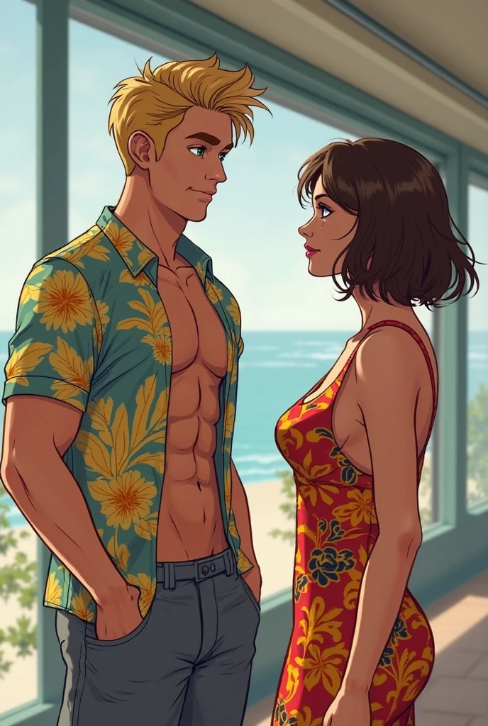 a 18 year old boy and girl in pool party in vegas
