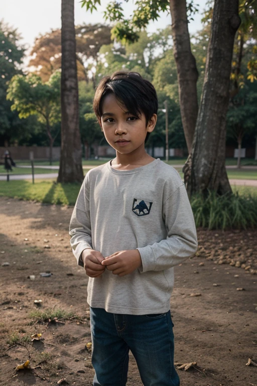 Protagonist boy who Leaves his family to explore the real meaning of life