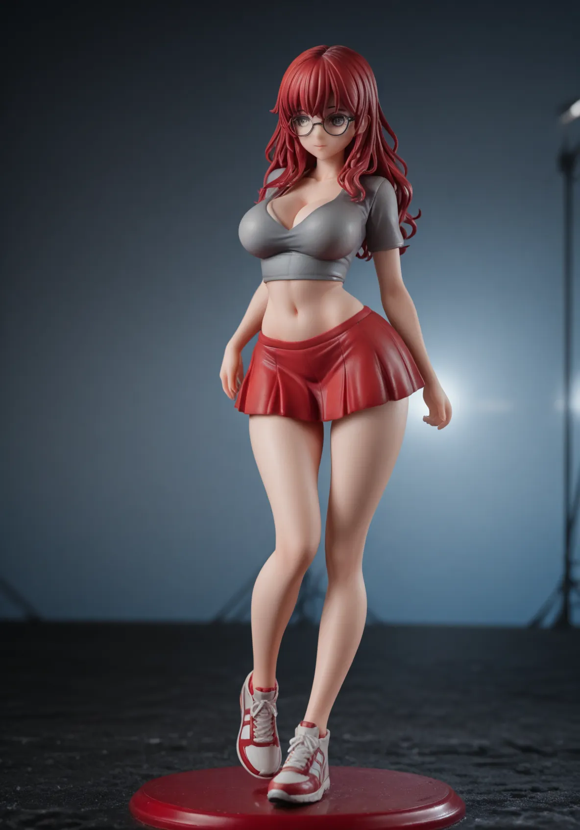 Anime girl with red hair and hat on the beach, Detailed digital anime art, Anime goddess, Beautiful full-body portrait of nano, Detailed anime character art, Popular on ArtStation pixiv, Extremely detailed Artgerm, 2.5 d CGI anime fantasy artwork, Beautiful seductive anime woman, Detailed anime artwork, (((from frontal, double view, full body, three-dimensional painting, standing, nude, nude, nude, cleavage, barefoot, The crotch gap is clearly visible, the crotch gap is clearly defined)))