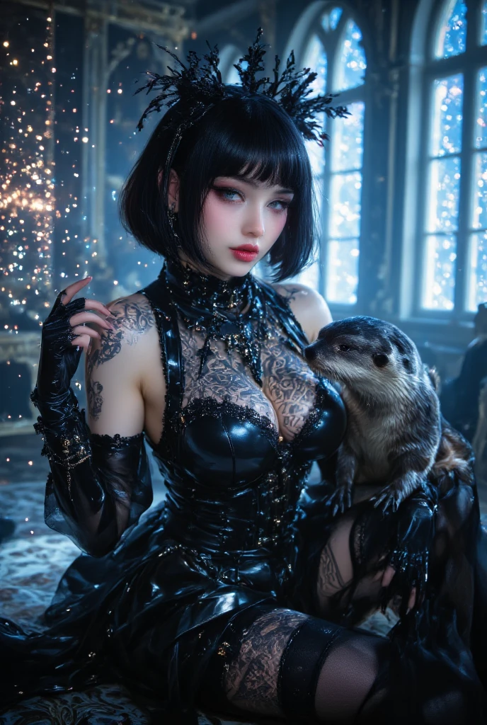 Masterpiece epic Diva Sunlight luminescence volumetric lightning contrast global illumination saturate ultra_high-resolution meticulously intricate analogique pro-photo-realistic ultra_high_quality ultra_high_detail optimal accurate cgi vfx sfx reflex 3dcg max color-coded extreme improved Octane_rendered UHD XT3 64K 32K 16K 8K DSLR HDR unrealengine5 romm rgb pbr 3dcg fxaa blu-ray fkaa txaa rtx ssao enhanced ultra_sharpness ecstatic graduate Will-o'-the-wisp pixie sprite iota garden conceptual angel female Jinx glamour walking Chevaleresque "Rihanna" Cosplay aristocratic Goddess surmounted wings surrounded intertwined feather éblouissantes Valkyrie-wings symmetrical athletic Native tanmed skin african dreads obvious agate perfect divine cheekbones effects reddened embarrassed lazuli gorgeous beautiful_Eyes Brown Pupils Black Iris Turquoise Sapphires Open Mouth Teeth Smiles tongue wet pilot Jacket Floating fringe Pearls Eccentric Cape Levitating Shoulders-Off chemise blanches dentelles clavicules papillotes reveal breasts falling sideboob felt satin orange corsait yellow spinel thick leather skirt soies assortie amples nombril revealing heart belt_chastity crux diamond cadena pubic scarlet pubis-hairy obvious indigo Size silver adorned padlock Gold thighs legs garters Gothic inox boots decorated onyx, Sun urban Outdoor Forest Beholder "medieval" outfits priestess ruby background equirectangular 360 mirror glass reflection monastery opal marble deep path ombre Sundrop lantern decorated dramatic mannequin armor chrome chain flat bands fathoms "Heavy Metal" richly lys rune rose ornate emerald plasma glyph Tourmaline wood leaf Earth engraving lava magic summon monster viceroy incandescent Crystalline invocation creature Queen Bee (EOS R6 135mm 1/1250s f/2.8 ISO400) bees conjuration monarch flowering butterfly dog howling floraison Shiba_Inu CGSCOSITY Hearth Ark Church "Ouroboros" Caduceus Cathedral chef-d' tatoo Bruce_Weber sex girl naked nsfw varied multi etc.