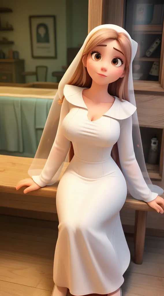 (best quality,4k,8k,highres,masterpiece:1.2), sexy nuns, detailed faces, detailed lips, sensual eyes, seductive gaze, graceful posture, pristine white habits, elegant headpieces, alluring expressions, soft lighting, feminine beauty, provocative attire, revealing slit dress, ample cleavage, bewitching curves, confident and alluring smiles, graceful movements, barefoot, short skirts, immaculate beauty, suggestive poses, divine presence, exquisite embroidery, subtle makeup, atmospheric lighting, enchanting atmosphere, surreal ambiance, delicate brushstrokes, artful composition, evocative imagery, subtlety and sensuality, captivating allure, mysterious charm, religious elegance, intricate details, romantic color palette, ethereal glow, soft pastel tones, serenity and seduction, dreamlike atmosphere