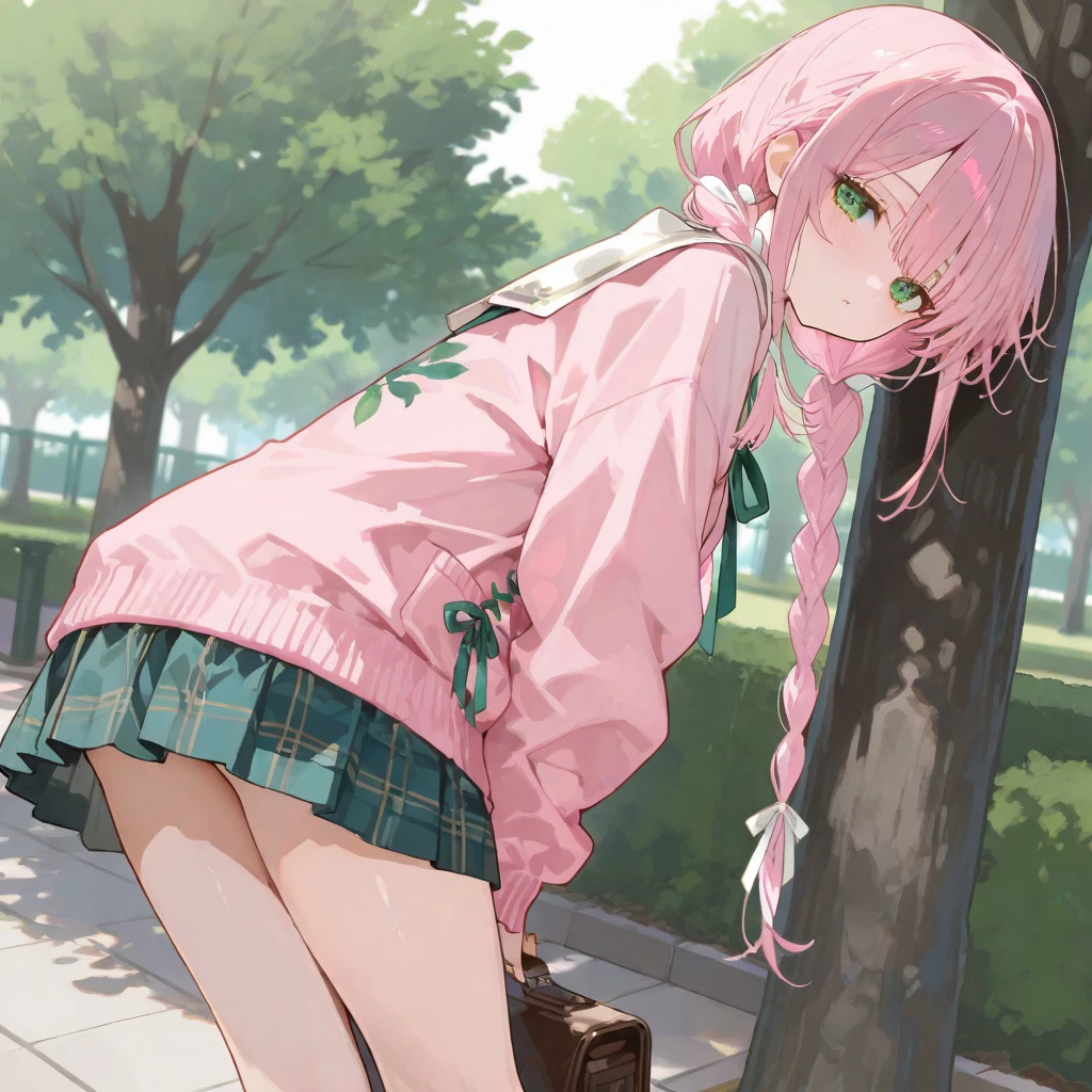 in the forest、Concerned