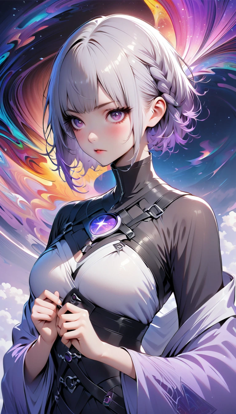 a close up of a woman with white hair and blue eyes, extremely detailed artgerm, cushart krenz key art feminine, artgerm. high detail, ig model | artgerm, ilya kuvshinov. 4 k, artgerm portrait, ilya kuvshinov and artgerm, fanart best artstation, style artgerm