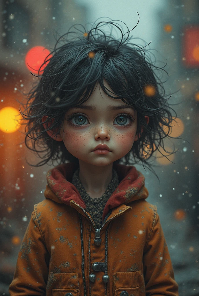 Close a powerful threat, The imposing appearance of the powerful baby-shaped Superman dressed in beige uniform, azul-marinho e bronze em uma manjedoura, menacing stare, ricamente detalhado, Hiper realista, 3D-rendering, obra-prima, NVIDIA, RTX, ray-traced, Bokeh, Night sky with a huge and beautiful full moon, estrelas brilhando, 8k,