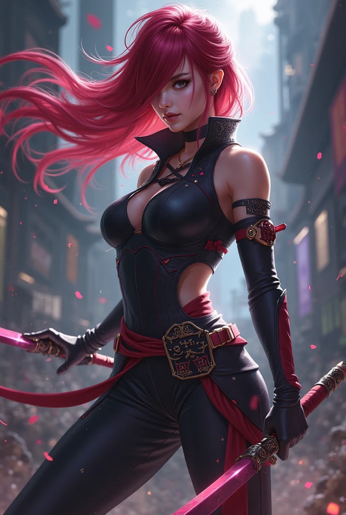 uma garota guerreira de cabelos ruivos sexy, sentada em um trono, rosto vermelho, estilo anime, seminua, pose sexy, perna aberta, deitada, (espalhar --auto --s2