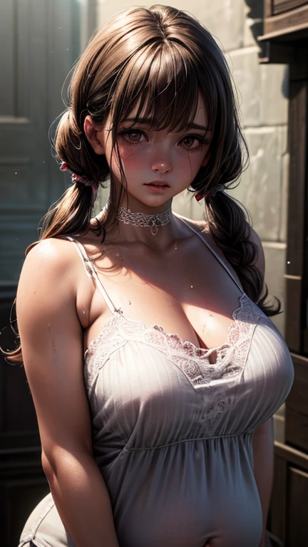 (Thin type:1.8),(big breasts),(random hairstyle),(Highest image quality,(8k),ultra-realistic,best quality, high quality, high definition, high quality texture,high detail,beautiful detailed,fine detailed,extremely detailed cg,detailed texture,a realistic representation of the face,masterpiece,Sense of presence)